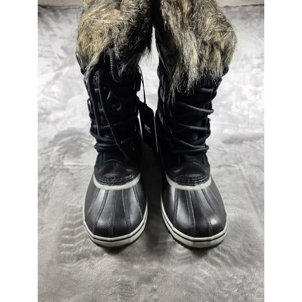 Sorel Joan of Arctic WP Boot Women Size 9 Black Quarry Waterproof Insulated‎ NEW